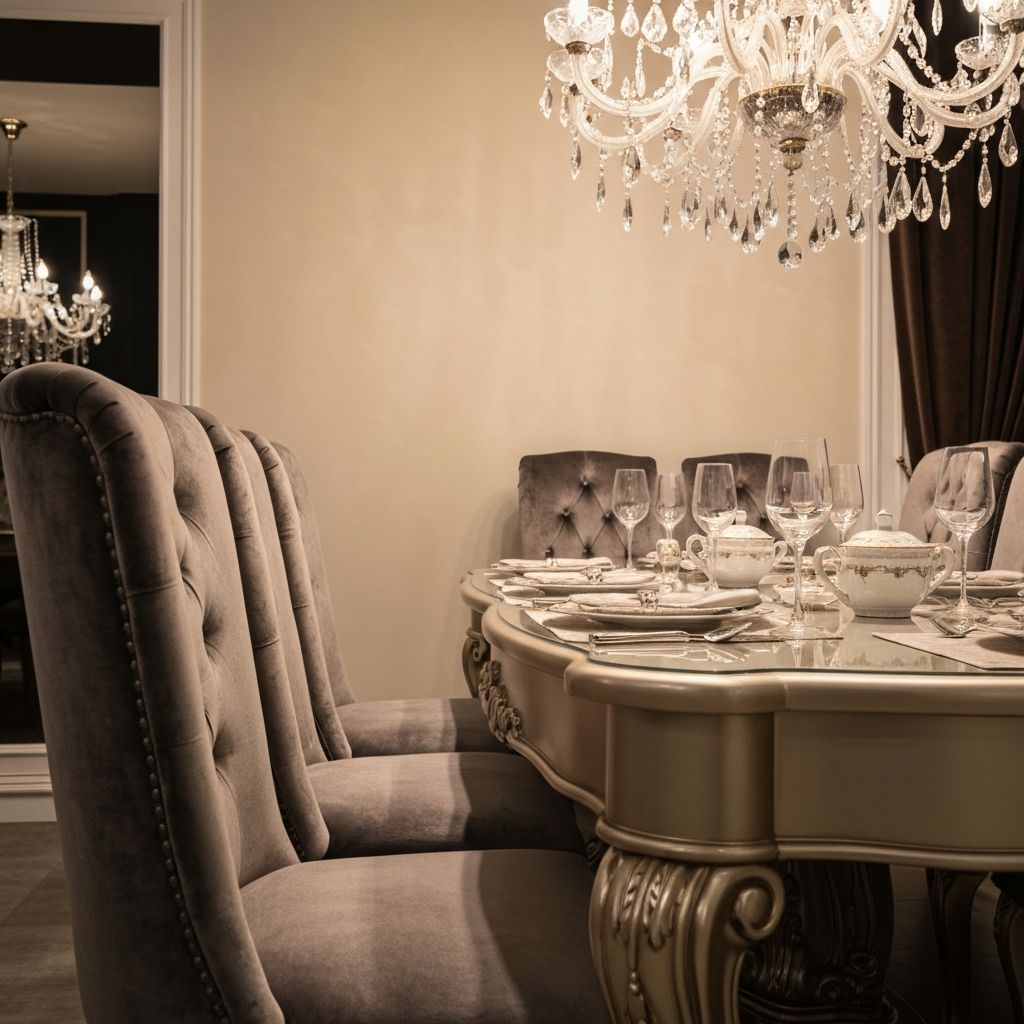 Elegant Dining Room Display