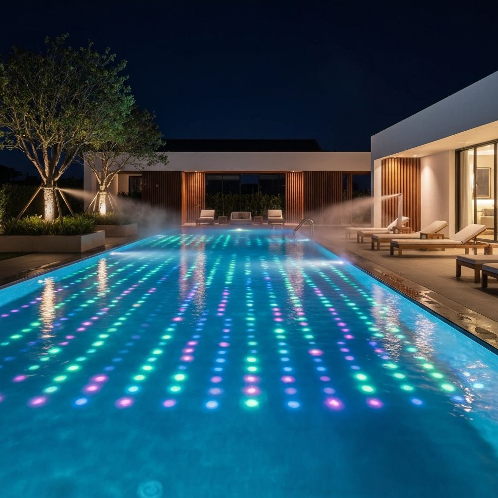 Pool Area Lighting