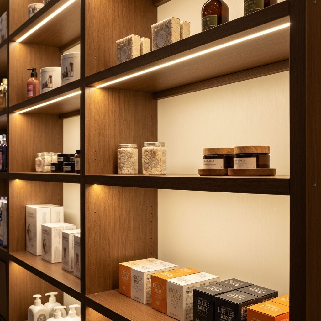 Linear LED Strips in Retail Displays